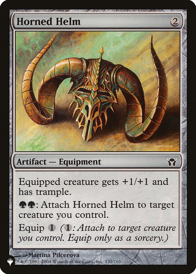 Horned Helm (132/165) (The List Reprints)