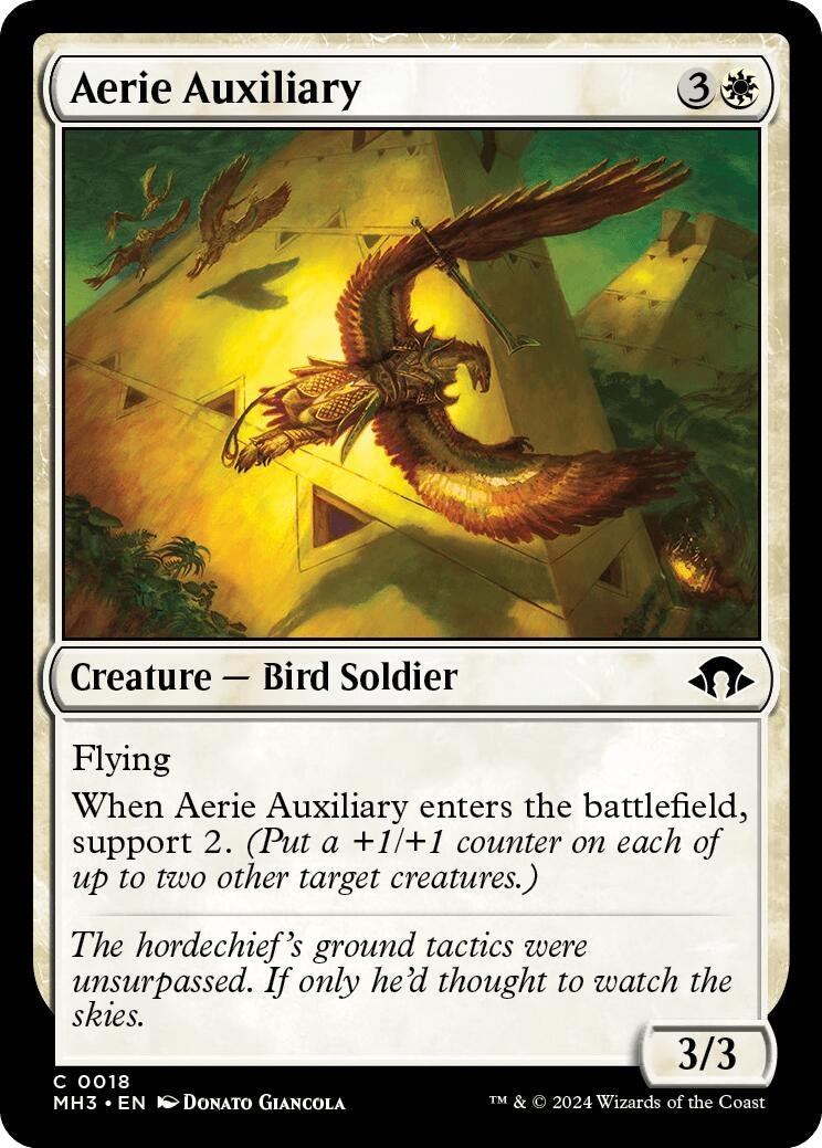 Aerie Auxiliary (18) (Modern Horizons 3)