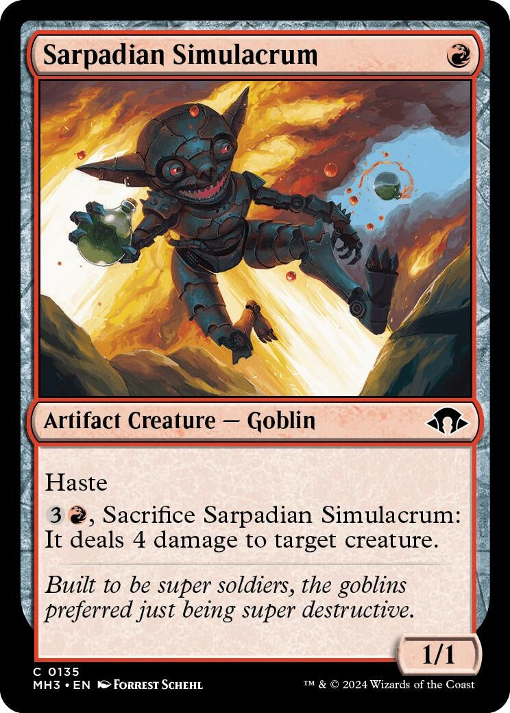 Sarpadian Simulacrum (135) (Modern Horizons 3)