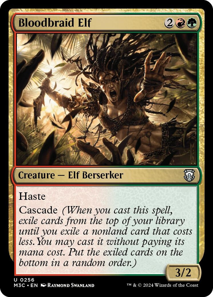 Bloodbraid Elf (256) [Modern Horizons 3]