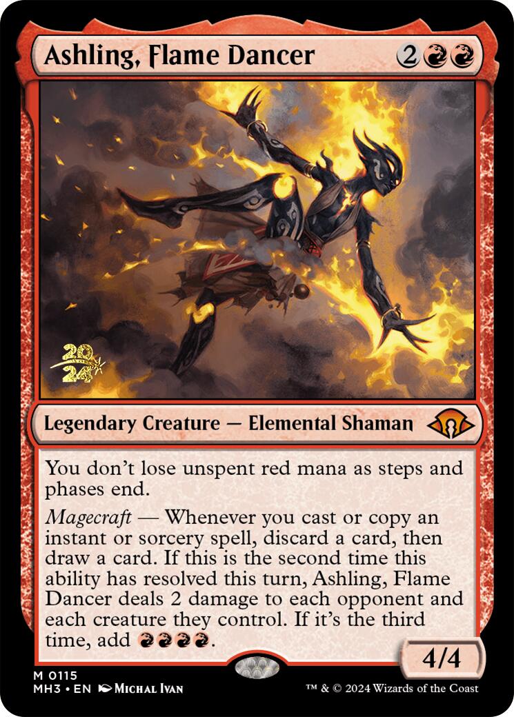 Ashling, Flame Dancer (115) [Prerelease Cards]