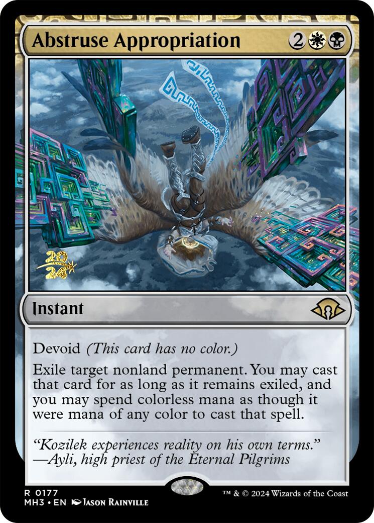 Abstruse Appropriation (177) [Prerelease Cards]