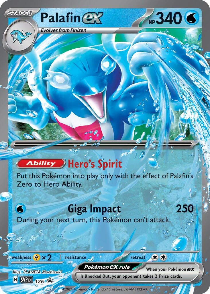 Image for Palafin ex - 126 (126) [SV: Scarlet & Violet Promo Cards] - Pokemon