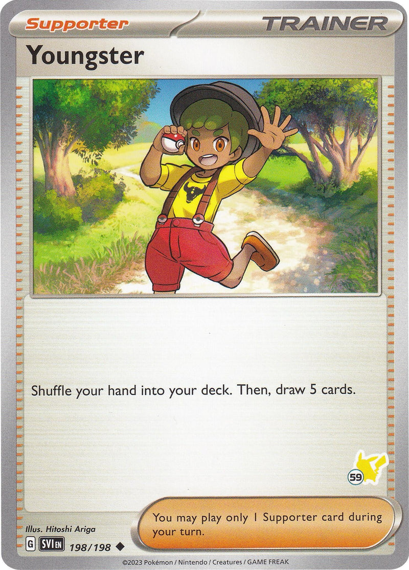 Image for Youngster - Pikachu 59 (198/198) [Battle Academy 2024] - Pokemon