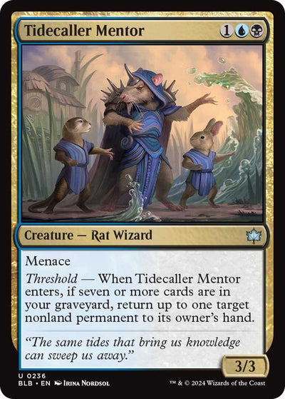 Tidecaller Mentor [Bloomburrow]