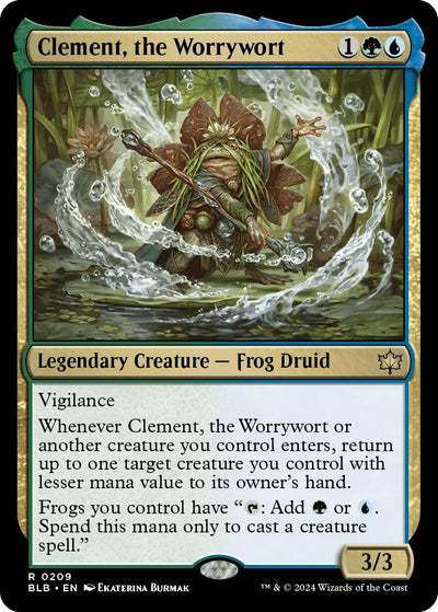 Clement, the Worrywort (209) (Bloomburrow)