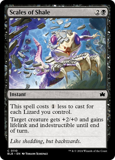 Scales of Shale (110) (Bloomburrow)