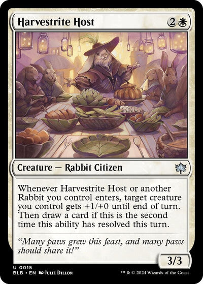 Harvestrite Host (15) (Bloomburrow)