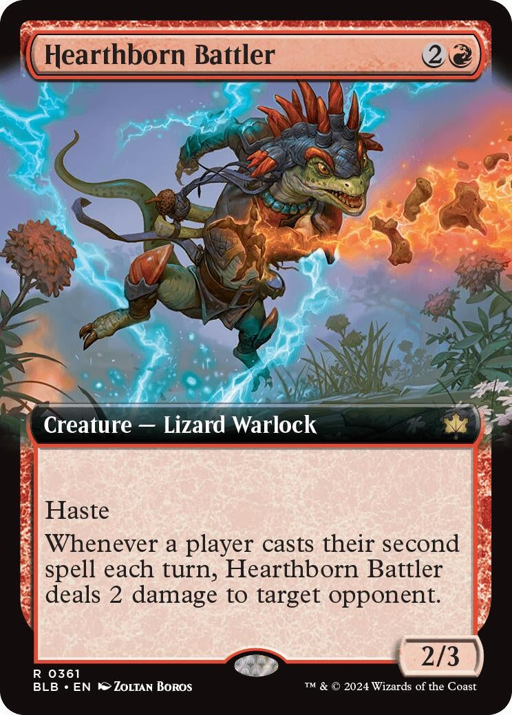 Hearthborn Battler (Extended Art) (361) (Bloomburrow)