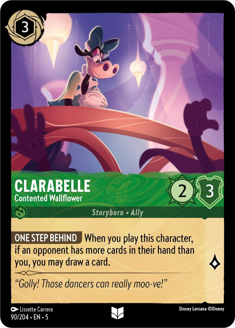 Image for Clarabelle - Contented Wallflower (90/204) [Shimmering Skies] - Disney Lorcana