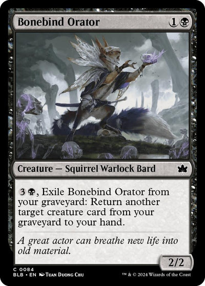 Bonebind Orator (84) (Bloomburrow)