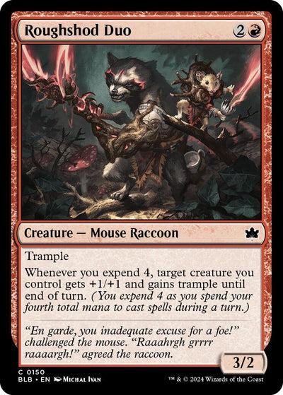 Roughshod Duo (150) (Bloomburrow)