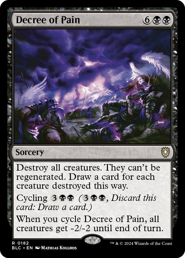 Decree of Pain (182) [Bloomburrow]