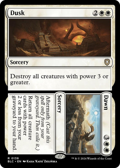 Dusk // Dawn (138) (Commander: Bloomburrow)