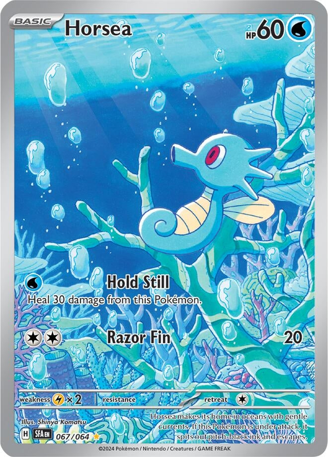 Image for Horsea (067/064) [SV: Shrouded Fable] - Pokemon