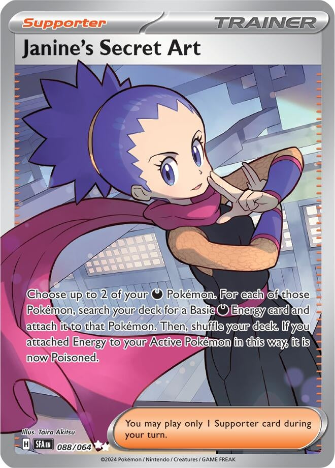 Image for Janine's Secret Art (088/064) [SV: Shrouded Fable] - Pokemon