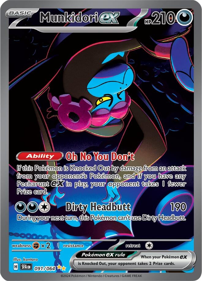 Image for Munkidori ex (091/064) [SV: Shrouded Fable] - Pokemon