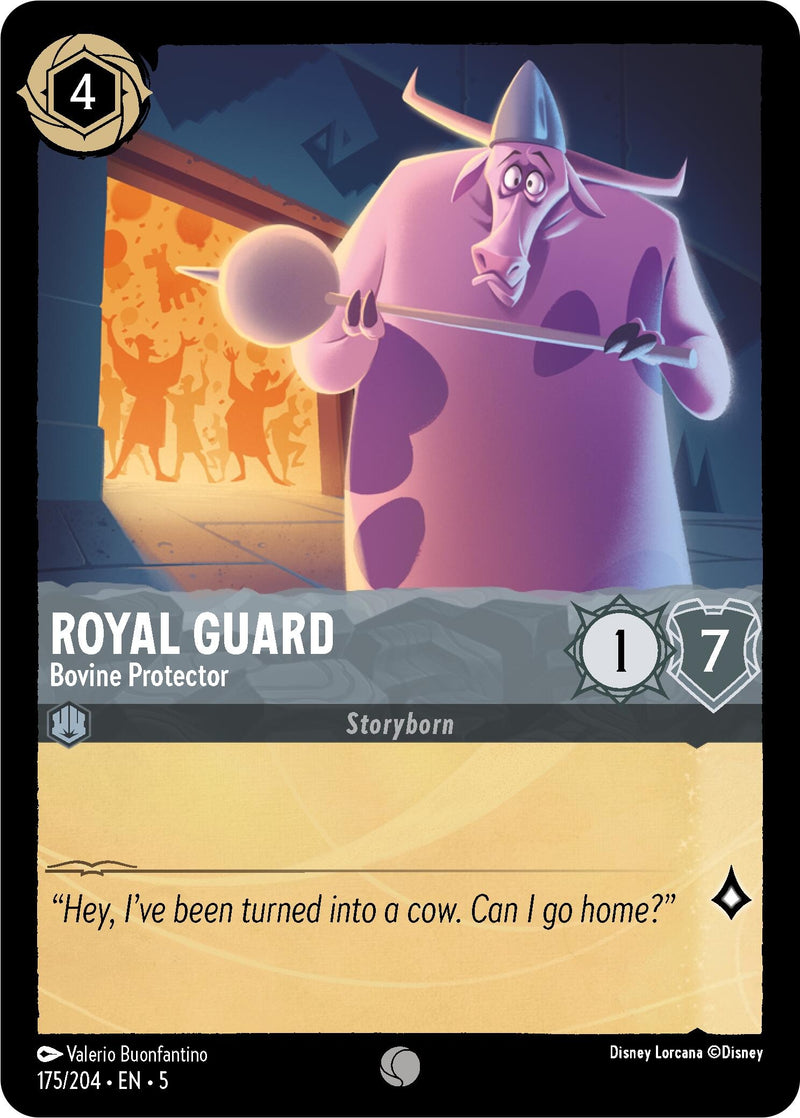 Image for Royal Guard - Bovine Protector (175/204) [Shimmering Skies] - Disney Lorcana