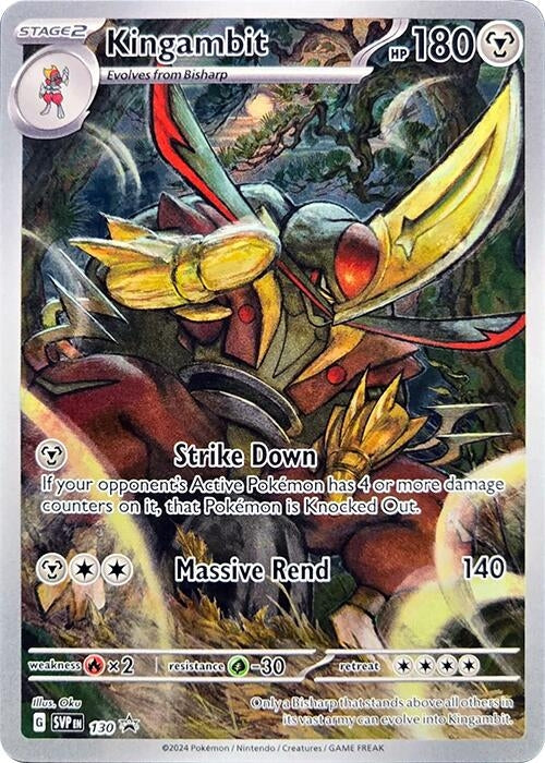 Image for Kingambit - 130 (130) [SV: Scarlet & Violet Promo Cards] - Pokemon