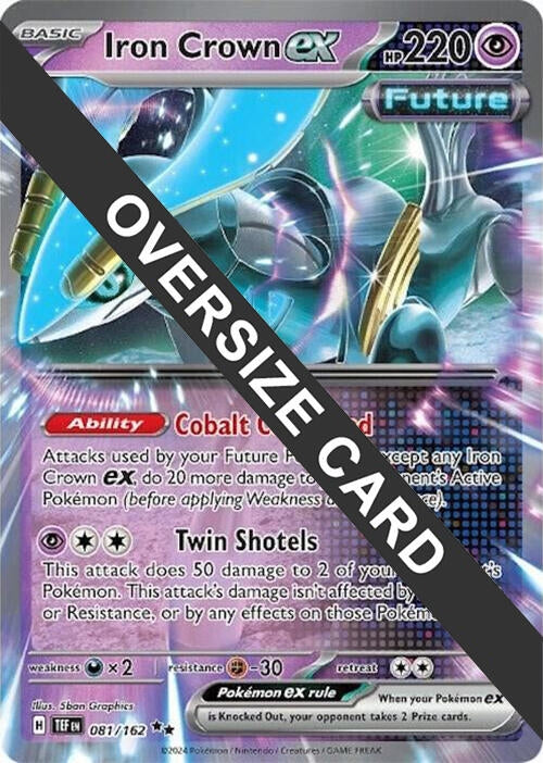 Image for Iron Crown ex (081/162) [Jumbo Cards] - Pokemon