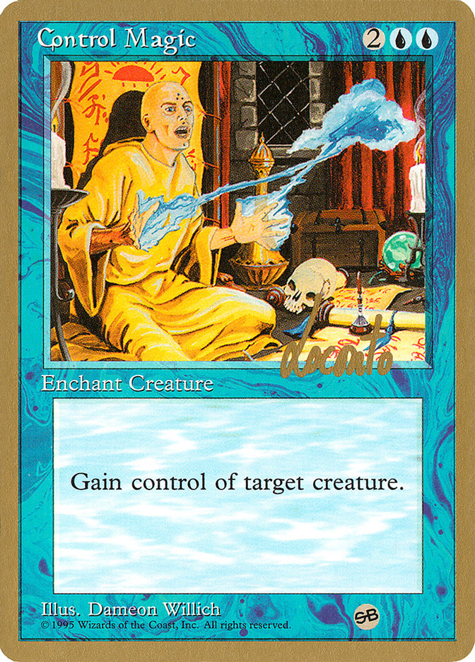 Control Magic - 1996 Michael Loconto (4ED) (SB) [World Championship Decks]