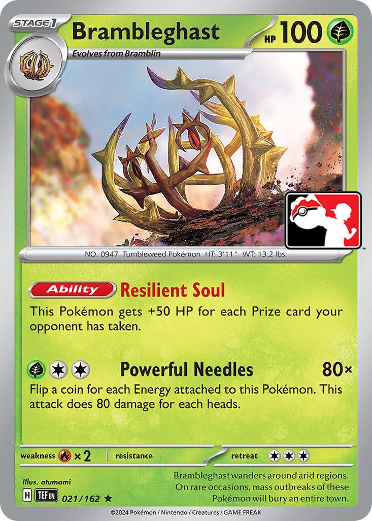 Image for Brambleghast (021/162) [Prize Pack Series Cards] - Pokemon