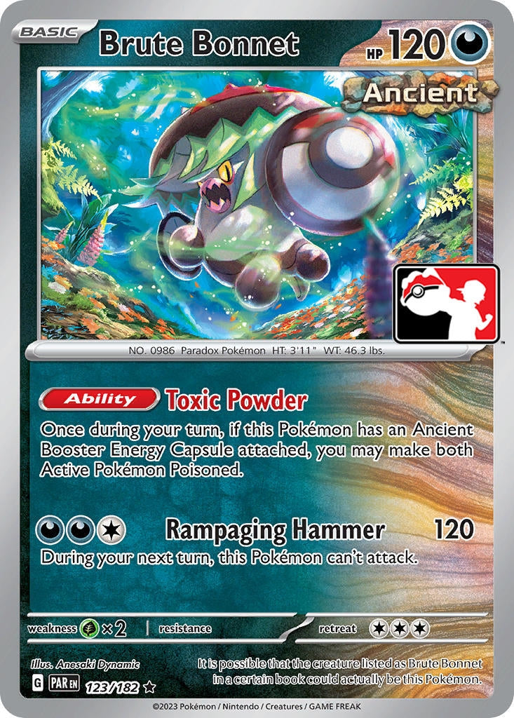 Image for Brute Bonnet (123/182) [Prize Pack Series Cards] - Pokemon