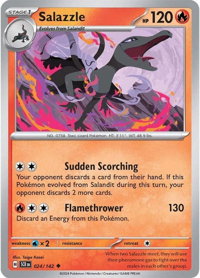 Salazzle (024/142) (SV07: Stellar Crown)