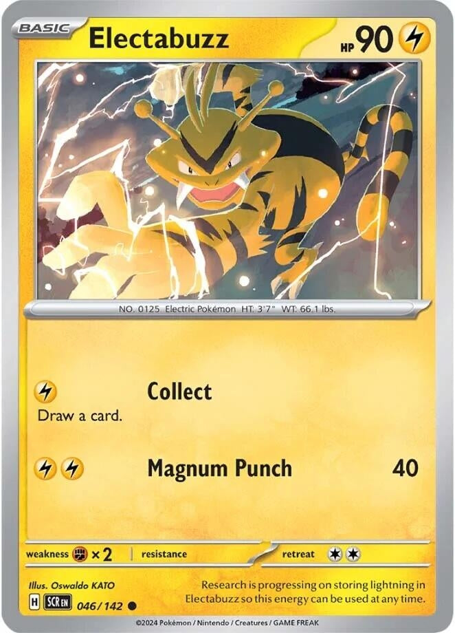 Image for Electabuzz (046/142) [SV07: Stellar Crown] - Pokemon