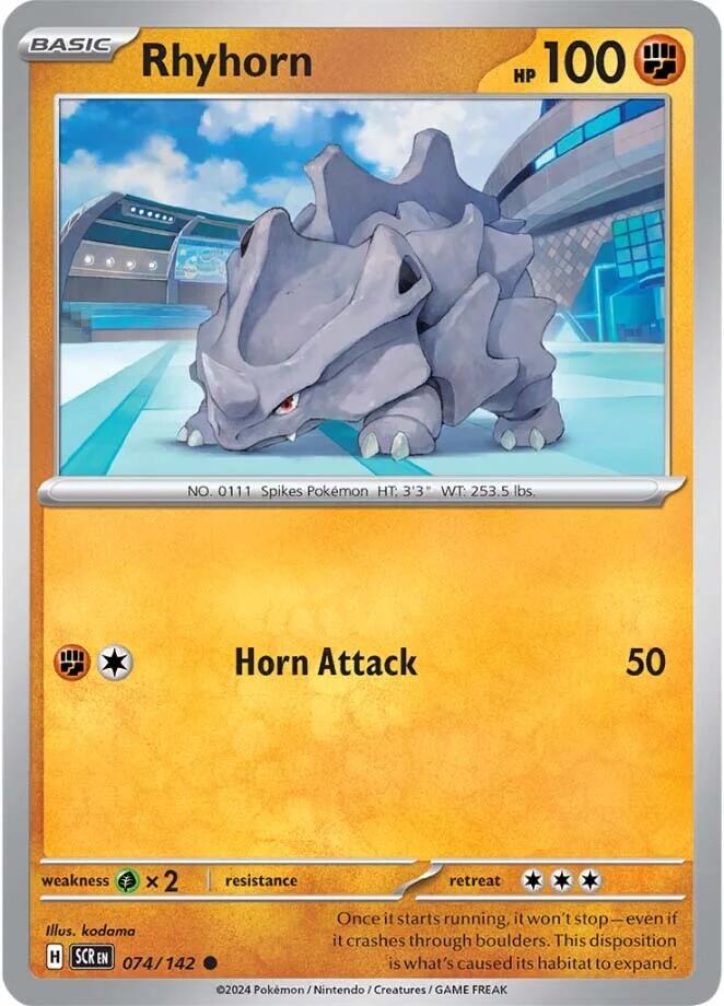 Rhyhorn (074/142) (SV07: Stellar Crown)