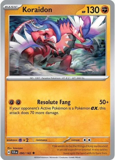 Koraidon (090/142) (SV07: Stellar Crown)