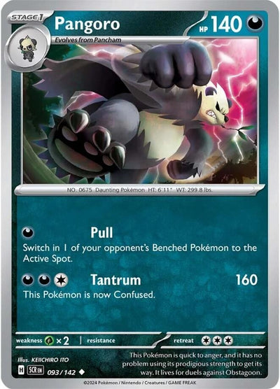 Pangoro (093/142) (SV07: Stellar Crown)