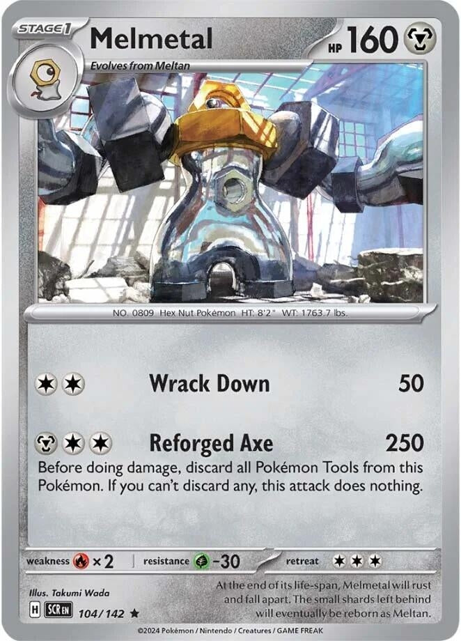 Image for Melmetal (104/142) [SV07: Stellar Crown] - Pokemon