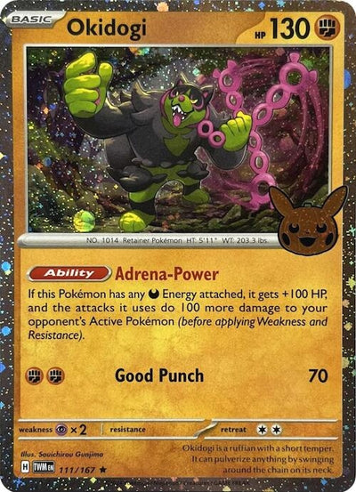 Okidogi (Cosmos Holo) (111/167) (Trick or Trade BOOster Bundle 2024)