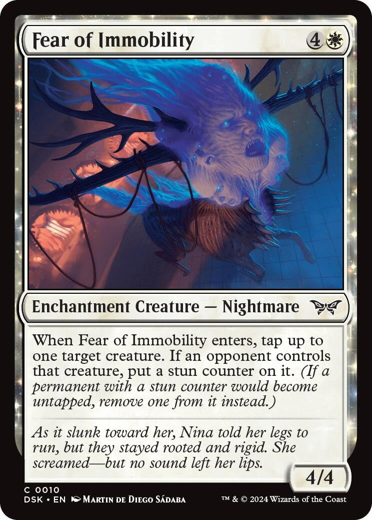 Fear of Immobility (10) (Duskmourn: House of Horror)