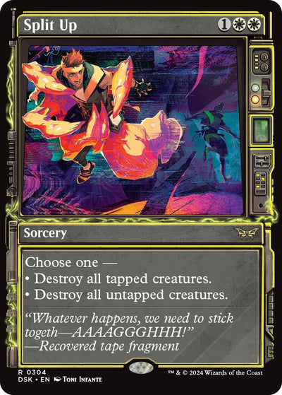 Split Up (Showcase) (304) (Duskmourn: House of Horror)