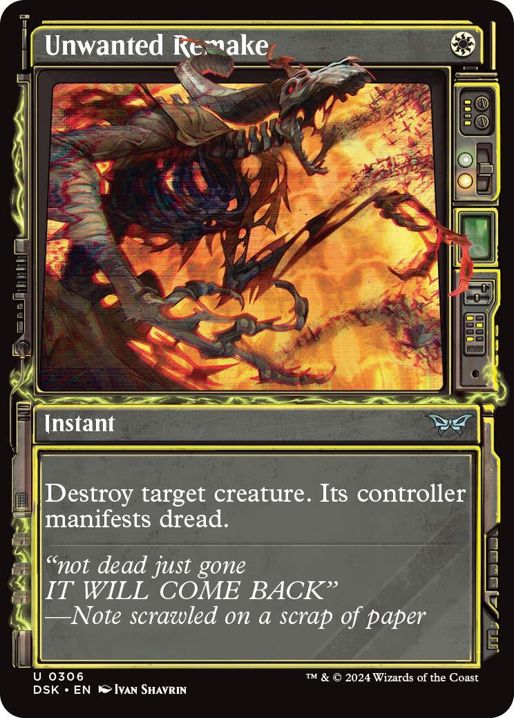 Unwanted Remake (Showcase) [Duskmourn: House of Horror]