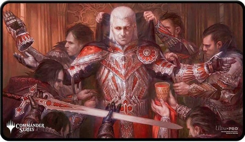 Ultra PRO: Black-Stitched Playmat - Commander Series - Edgar (Fan Vote)