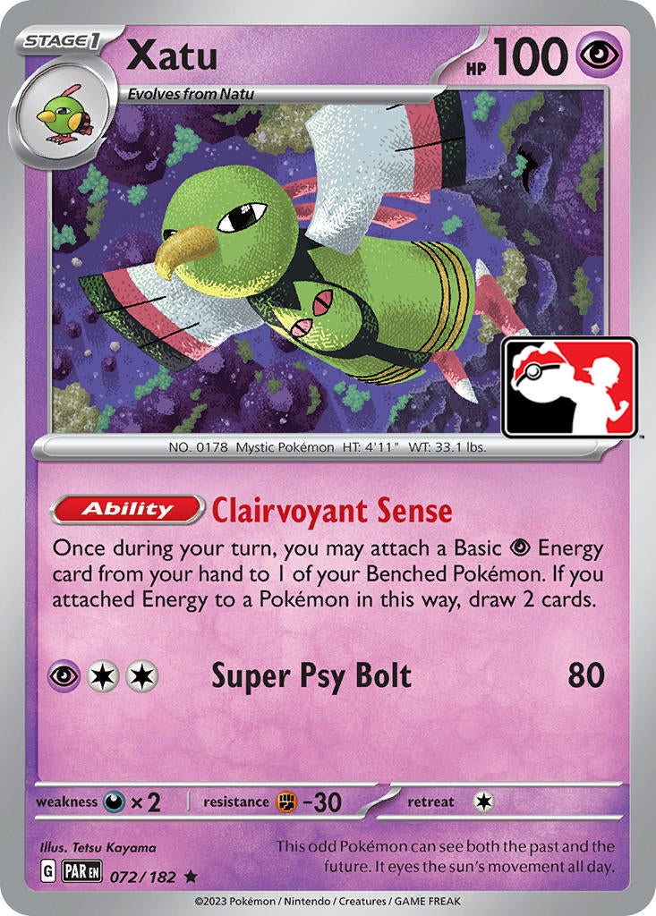 Image for Xatu (072/182) [Prize Pack Series Cards] - Pokemon