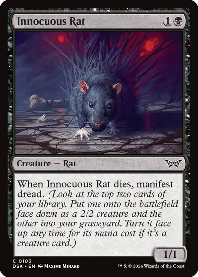 Innocuous Rat (103) (Duskmourn: House of Horror)