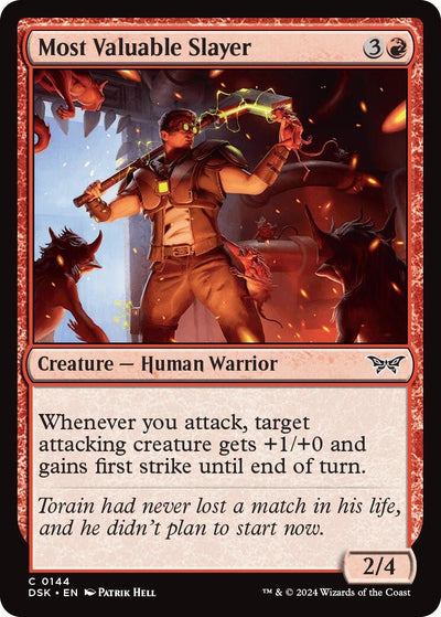 Most Valuable Slayer (144) (Duskmourn: House of Horror)