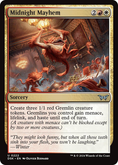 Midnight Mayhem (222) (Duskmourn: House of Horror)