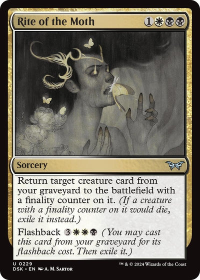 Rite of the Moth (229) (Duskmourn: House of Horror)