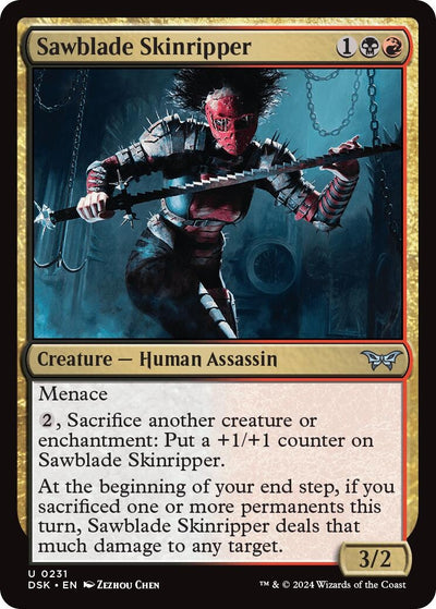 Sawblade Skinripper (231) (Duskmourn: House of Horror)