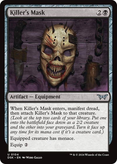 Killer's Mask (104) (Duskmourn: House of Horror)