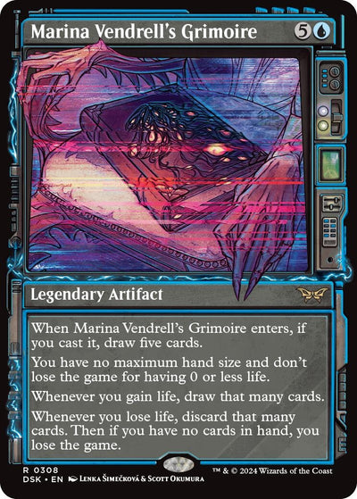 Marina Vendrell's Grimoire (Showcase) (308) (Duskmourn: House of Horror)