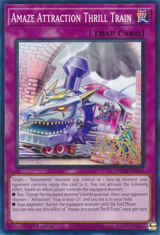 Amaze Attraction Thrill Train (MP24-EN305) (25th Anniversary Tin: Dueling Mirrors)