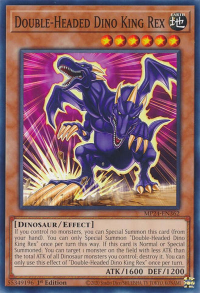 Double-Headed Dino King Rex (MP24-EN362) (25th Anniversary Tin: Dueling Mirrors)