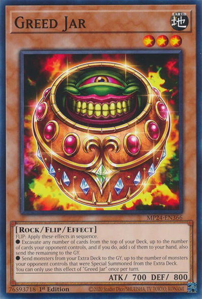 Greed Jar (MP24-EN366) (25th Anniversary Tin: Dueling Mirrors)