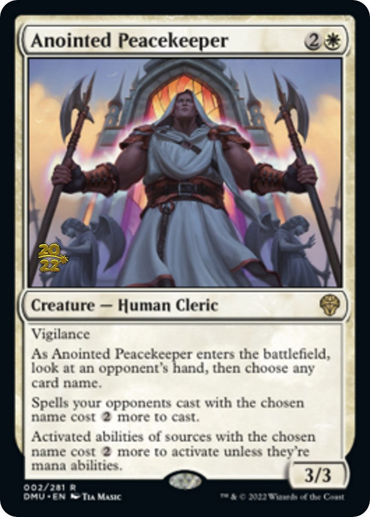 Anointed Peacekeeper (2) [Prerelease Cards]